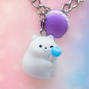 boris bear with treat charm